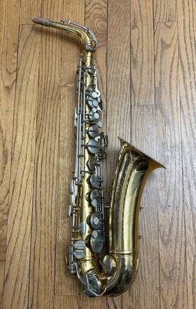 Conn 661359 Alto Saxophone 1957 - With The Neck For Restoration #