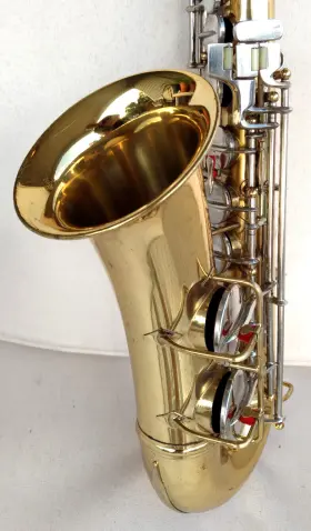 665786 Conn Vintage 1957 Inch Shooting Stars Gold Alto Sax With Mts Style Case - Nice