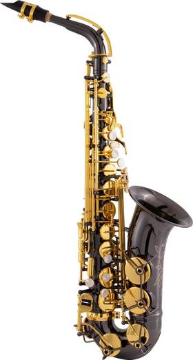 Conn Cas411bg As411 Intermediate Alto Saxophone - Black Nickel