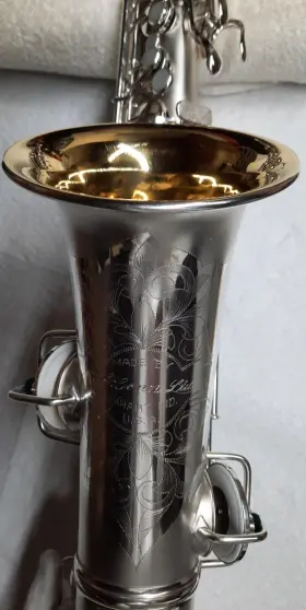 1925-restored Conn M157270 Mint Condition Silver Alto Sax New Wonder Ii Chu Berry Pro