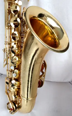 N-94890 Conn 1977 Inch Shooting Stars Gold Tenor Sax With Case And Yamaha Mpc- Great Player