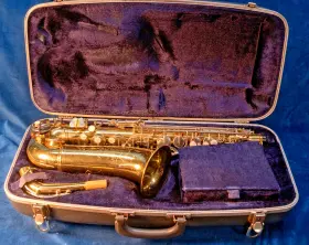 Uz-7602 Conn Vintage Shooting Star Alto Saxophone 1970s-untested
