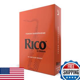 Daddario B0002e1vn4 Dftaddario Rico Organic Tenor Saxophone Reeds Strength 3.0 Pack Of 10 Rka1030