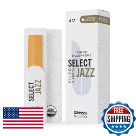 B0bhwrdc2f Daddario Dftaddario Organic Select Jazz Filed Tenor Saxophone Reeds - Sax