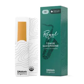 Rkc05md Daddario Dftaddario Royal La Voz Organic Tenor Saxophone Reeds Strength Medium 10-p