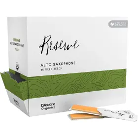 Odjr0130-b25 Daddario Woodwinds Dftaddario Organic Reserve Alto Saxophone Reeds 3 25 Pack Odjr0130-b25 Daddario Woodwinds Dftaddario Organic Reserve Alto Saxophone Reeds 3 25 Pack