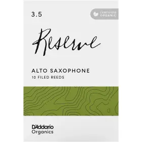 Odjr1035 Daddario Woodwinds Dftaddario Reserve Alto Saxophone - Box Of 10 3.5
