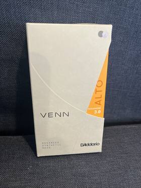 Daddario Woodwinds Vas0130g2 Dftaddario Venn G2 Alto Saxophone Reed 3