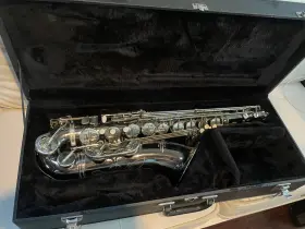 4002780 E.m. Winston Tenor Saxophone Bb Lacquer Plated Brass With Case Mpn 400278