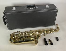 E.m. Winston Wsi-52 E. M. Boston Alto Saxophone Sax With Case