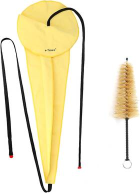 E-times 313098977957 Saxophone Cleaning Cloth Kit For Alto Tenor Soprano Sax And Other Wind Woodwi