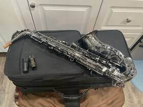 Eastman Eas6520-bs Andreas Eas640-bb Alto Saxophone -black Nickel Finish