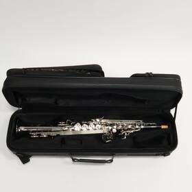 Eastman Ess652c-bs Ess642c-bs Soprano Saxophone Black Nickel Body Sn 11531333 Open Box