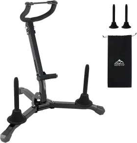 Eastrock 445034860863 Alto&tenor Saxophone Stand Folding Holder Rac