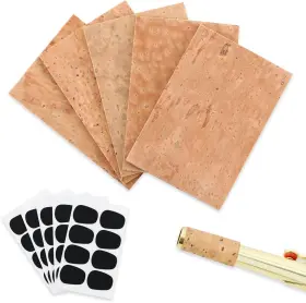Jdsaxnc-5-mc Eastrock Alto Sax Neck Cork 40pcs 5 With 40 Mouthpiece Pads