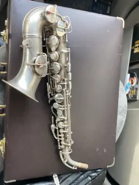 Lp209418 Elkhart Pan American Curved Soprano Sax