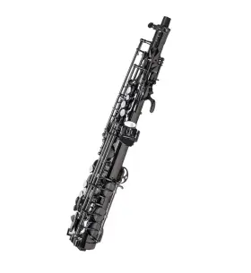 2003064 Emeo Digital Saxophone Black Nickel With Case Mouthpiece Strap Cable