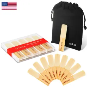 B0fbmm37y8 Epuicek Alto Sax Reeds 2.5 10 Pack For Beginners Students Easy Blowing Practice