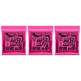 Ernie Ball 886830531767 Super Slinky Electric Guitar Strings 9-42 Pack Of 3 Sets 2223x3