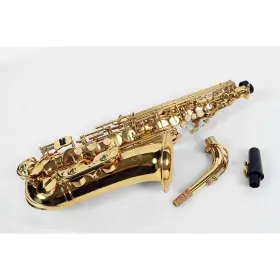 Eas-200 Etude 197881055295 Student Series Alto Saxophone Lacquer Ob