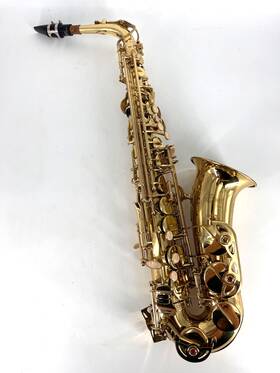 Etude As18120524 As Amber Gold Alto Sax With Case And Accessories Model