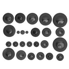 Eujgoov Eujgoovfeazu38gkt598-11 Saxophone Pad Real Sheepskin Alto Sax Accessories Wind Black