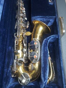 Evette 35237 Schaeffer Eb Alto Saxophone Ready To Play .read The Description