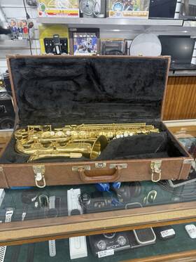 F. Schmidt S52g S 52g Vintage Alto Saxophone Made In Germany With Hard Case