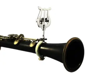Fengtaike 880694912182 Clarinet Marching Lyre - Clamp Sheet Clip Holder