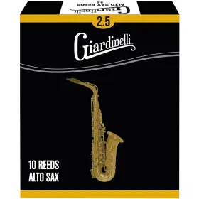 Gas2.5-10 Giardinelli Alto Saxophone Reed 10-pack 2.5