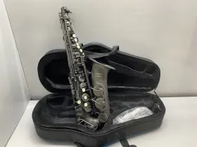 Ctpr03 Glory E Flat Alto Saxophone Engraved Flower Series Pr3- Black