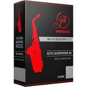 Gonzalez Asaxc3 Classic Alto Saxophone Reeds Box Of 10 Strength 3
