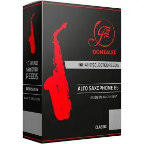 Asaxc3 Gonzalez Classic Alto Saxophone Reeds Box Of 10 Strength 3