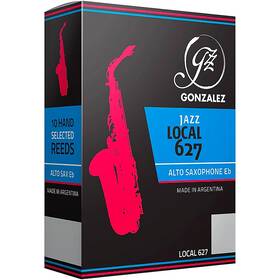 Gonzalez Asaxl3 Local 627 Alto Saxophone Reeds Box Of 10 Strength 3
