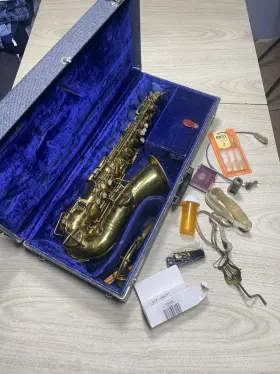 53058 Gretsch Inch The Great American Alto Saxophone With Case Strap New Mp Serial #53058