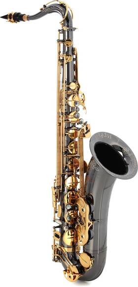 Growling Sax G2-utbg Uprise Series Gen 2 Tenor Saxophone - Black And Gold Lacquer