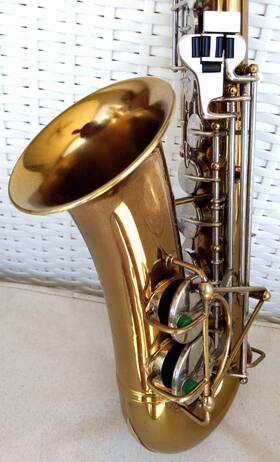 H&a Selmer Bundy 362045 Vintage 1960 H&a S-33 Alto Sax Without Rig. Case And Ll Mpc.- Nice