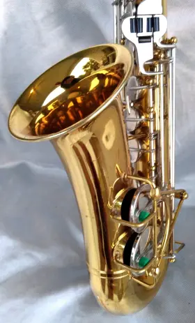 399061 H & A Selmer Bundy 1963 And Alto Sax Without Riginal Case Nice Asian Mpc.- Very Good