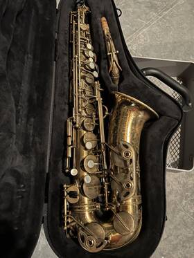 Henri Selmer Paris 7641 1948 Super Balanced Action Alto Saxophone With Case