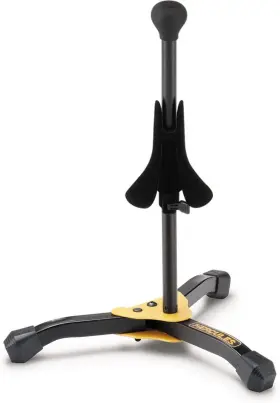 Ds531bb Hercules Soprano Saxophone Stand With Bag Black