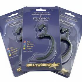Hollywoodwinds 181816000405 Stickystop For Soprano Saxophone Prevent Sticky G# And C# Keys Get Yours Here