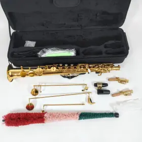 333t4xgha5j Idealhouse Pxy-pms Soprano Saxophone Package For All Levels - Repairable Read