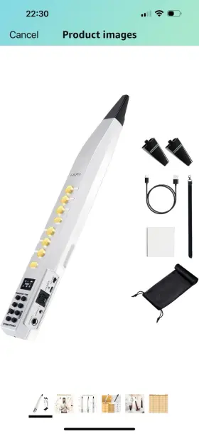 Vikye6fb5tpsavd-11 Ingpartner Digital Wind Instrument Mini Electronic With Removable Nozzle