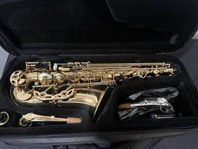 Iw Iw601al 601 Alto Saxophone - Gold Lacquer Modeled After New Selmer Signature