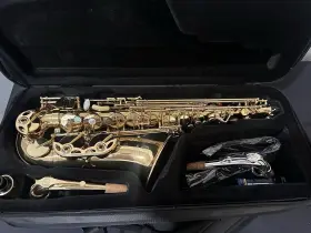 Iw601al Iw 601 Alto Saxophone - Gold Lacquer Modeled After New Selmer Signature