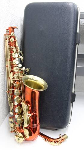 Jean Baptiste Jb-480a Jb-480a/red Alto Saxophone With Case