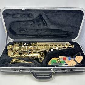 Jean Baptiste Jb480 A/l Saxophone With Case Untested Sold As Is