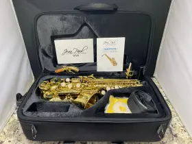 Ass-0051 Jean Paul Gold Brass Lacquer Student Curved Soprano Saxophone
