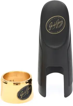 Jjpras1g Jodyjazz As1 Power Ring Ligature With Cap For Hard Rubber Alto Saxophone