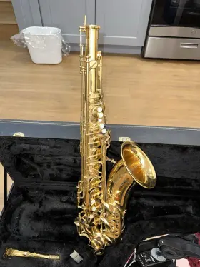St90 Julius Keilwerth St98 Tenor Saxophone Brass Gold Eb Lacquered With Accessories